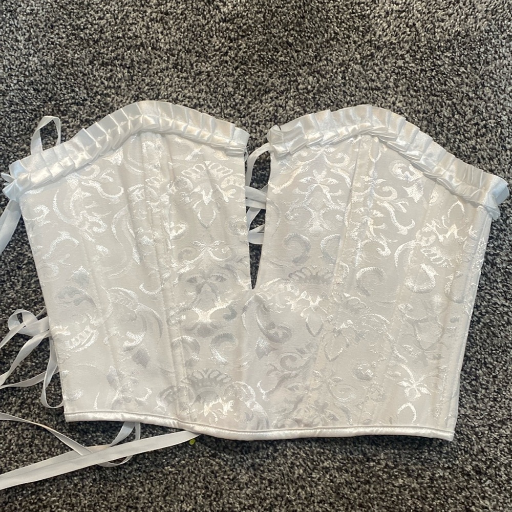 White corset